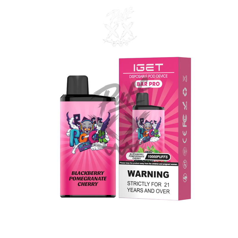 IGET Bar Pro 10000 Puffs - Blackberry Pomegranate Cherry