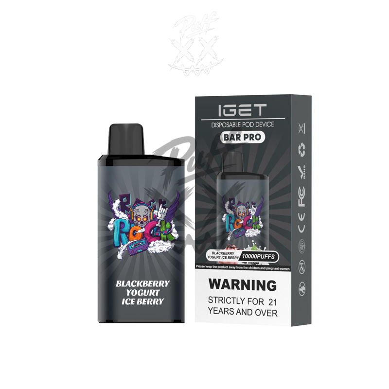 IGET Bar Pro 10000 Puffs - Blackberry Yogurt Ice Berry
