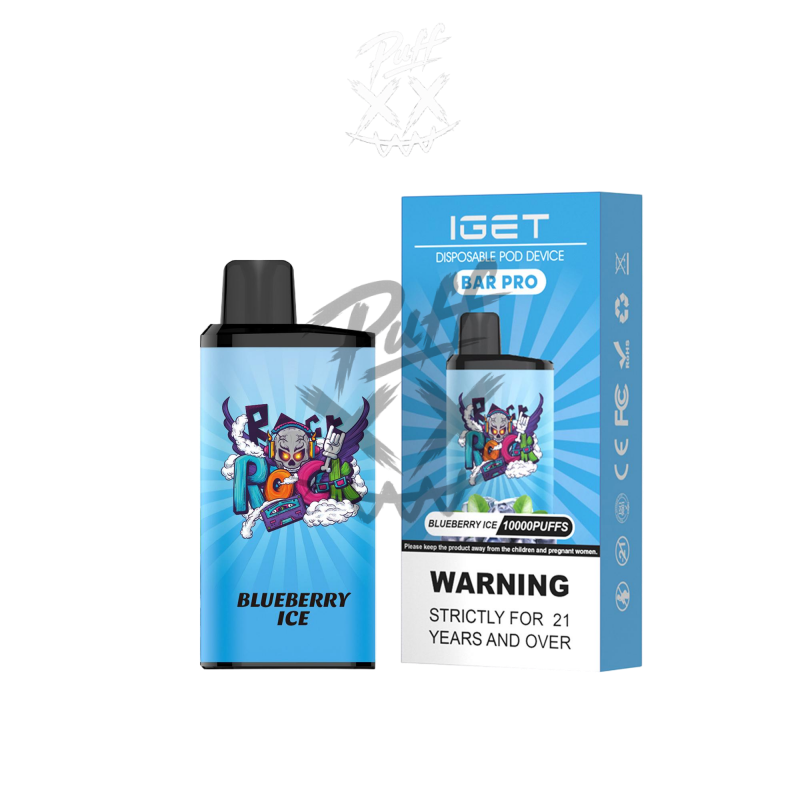 IGET Bar Pro 10000 Puffs - Blueberry Ice