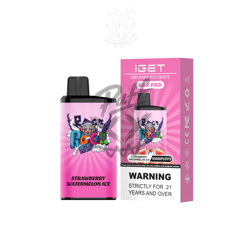IGET Bar Pro 10000 Puffs - Strawberry Watermelon Ice