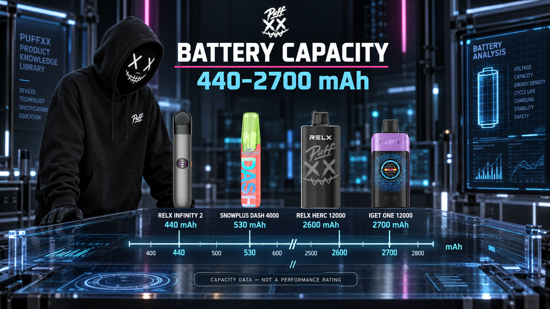 Understand Battery Capacity: What 440–2700 mAh Means