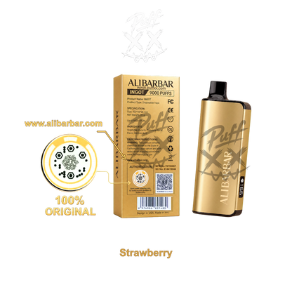 10 x Alibarbar Ingot 9000 Puffs $499.99