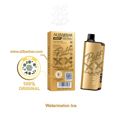 10 x Alibarbar Ingot 9000 Puffs $499.99