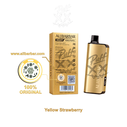 10 x Alibarbar Ingot 9000 Puffs $499.99