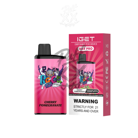 IGET Bar Pro 10000 Puffs - Cherry Pomegranate