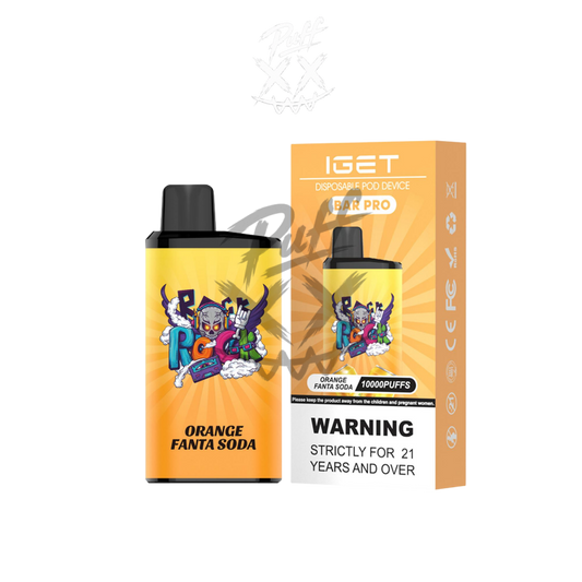 IGET Bar Pro 10000 Puffs - Orange Fanta Soda