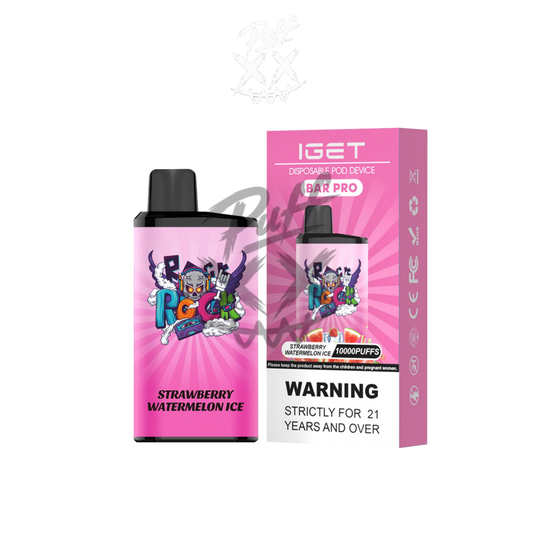 IGET Bar Pro 10000 Puffs - Strawberry Watermelon Ice