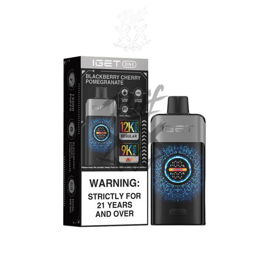 IGET One 12000 Puffs - Blackberry Cherry Pomegranate