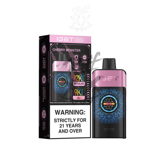 IGET One 12000 Puffs - Cherry Monster