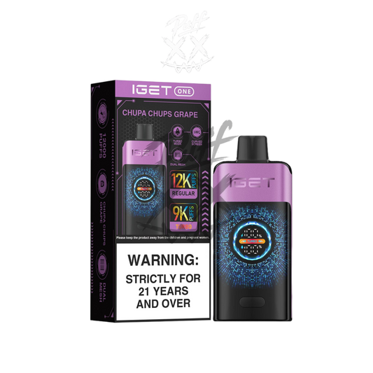 IGET One 12000 Puffs - Chupa Chups Grape