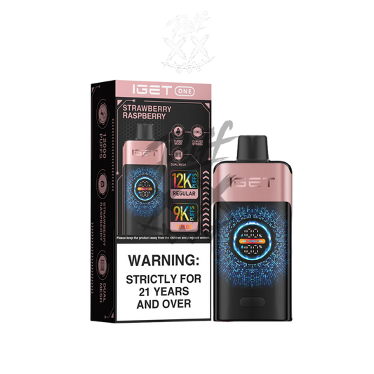 IGET One 12000 Puffs - Strawberry Raspberry
