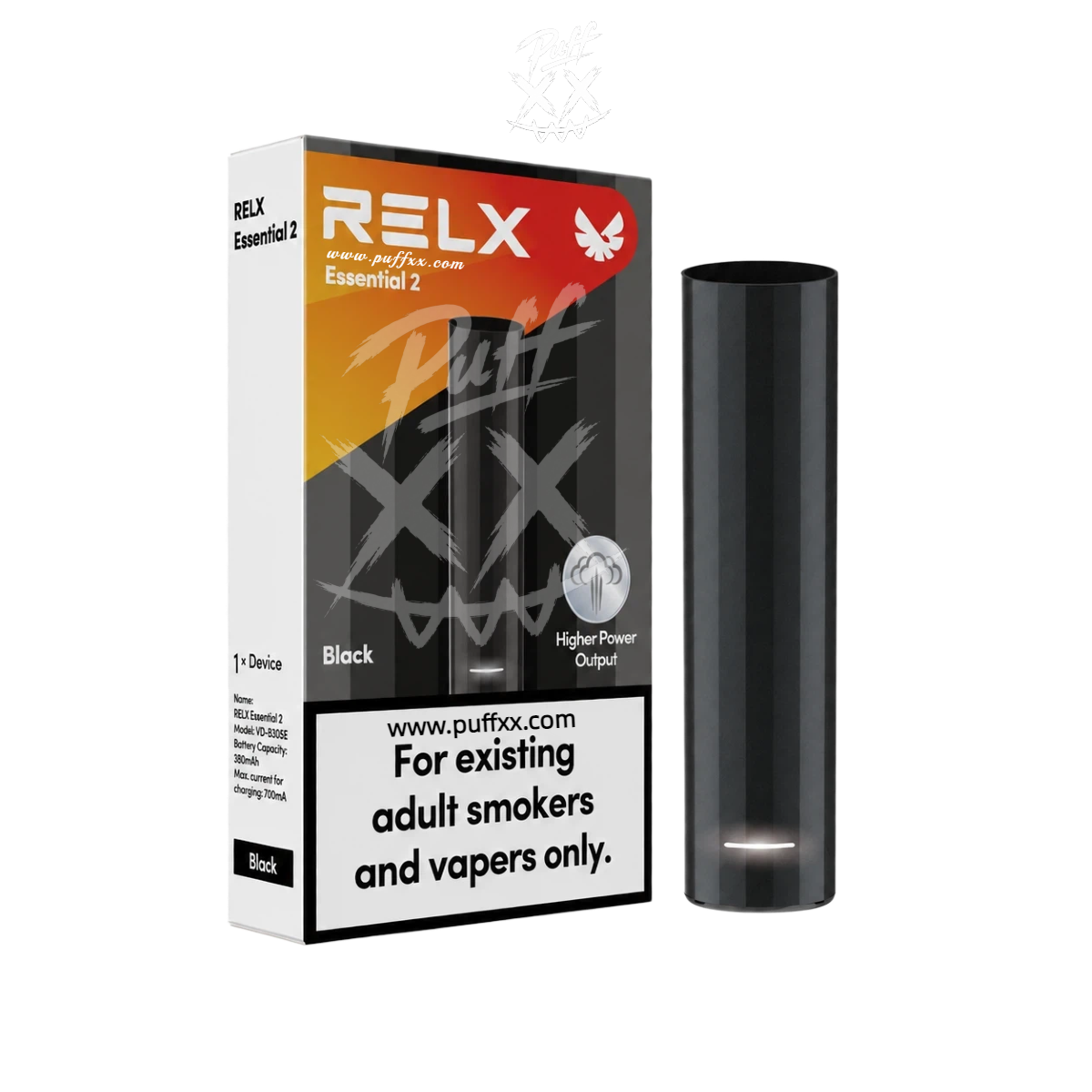 RELX Essential 2 Device - Black