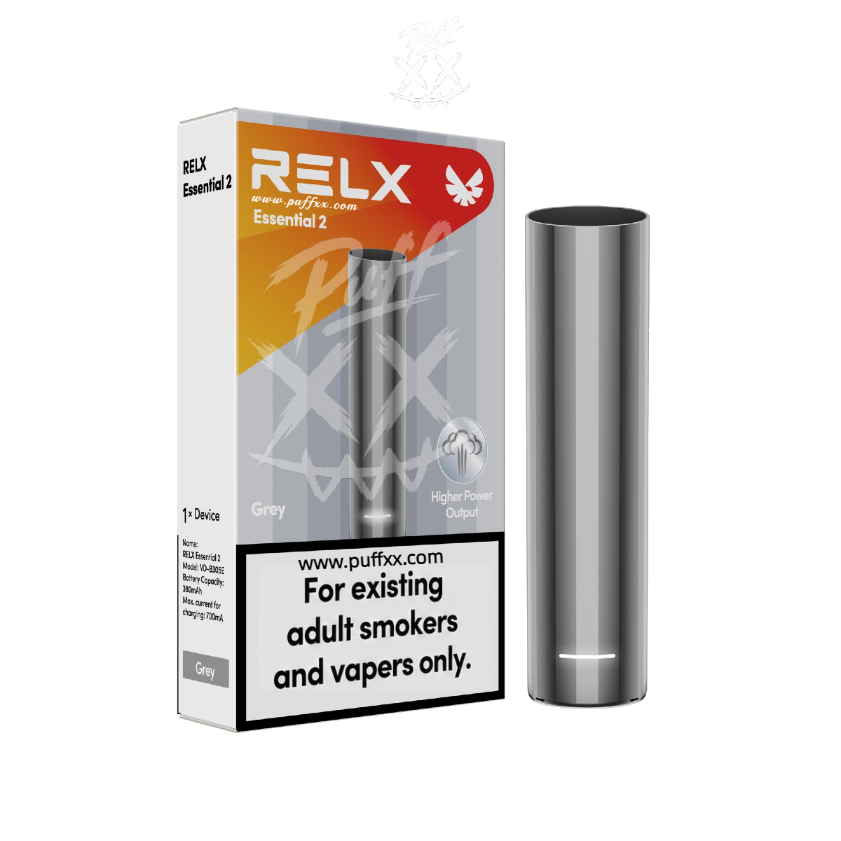 RELX Essential 2 Device - Grey