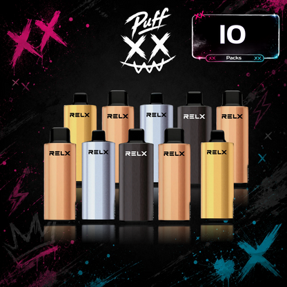 10 x Relx Herc 12000 Puffs $549.99