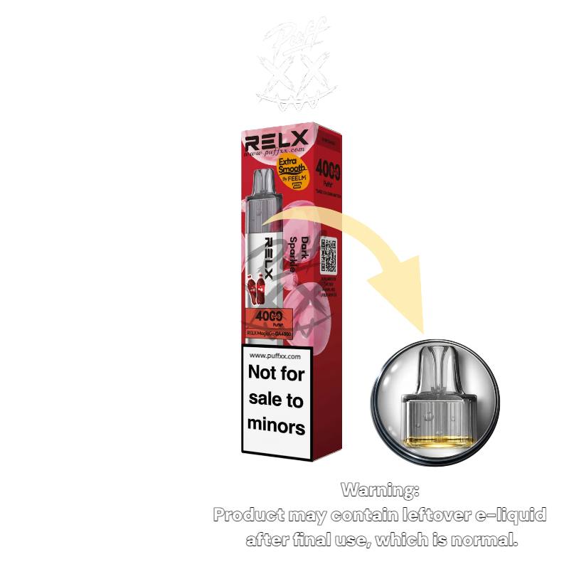 5 x Relx MagicGo 4000 Puffs $144.99