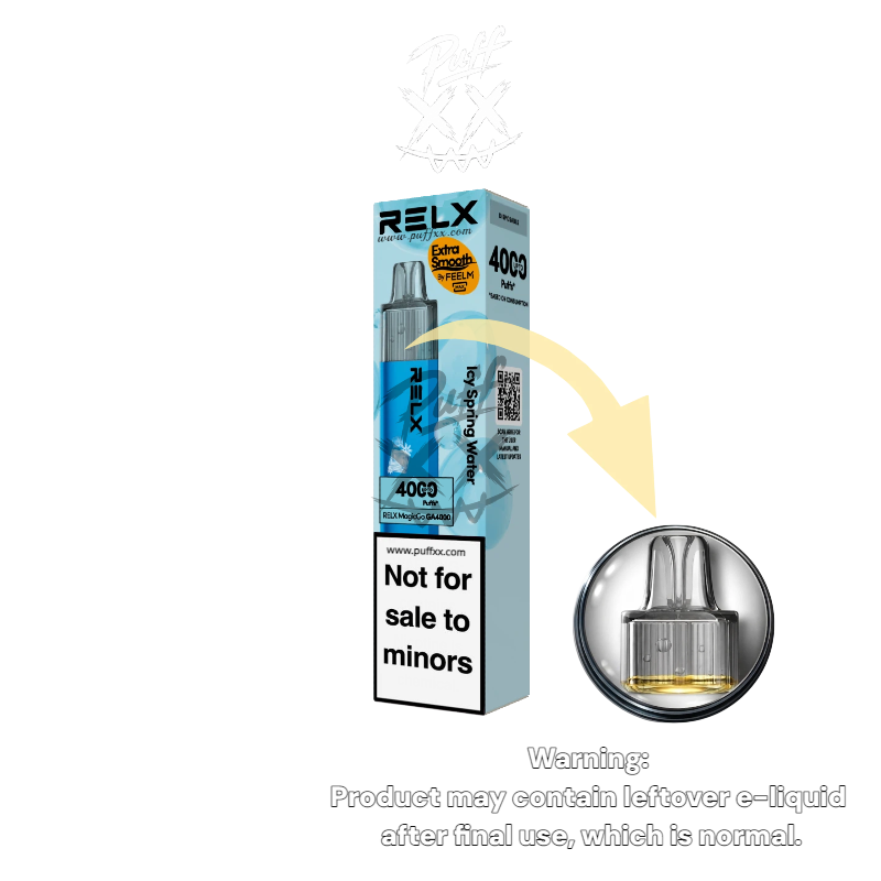 10 x Relx MagicGo 4000 Puffs $274.99