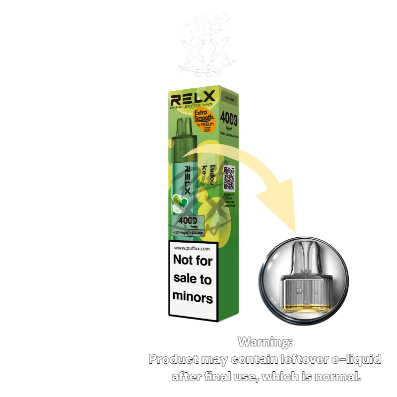10 x Relx MagicGo 4000 Puffs $274.99