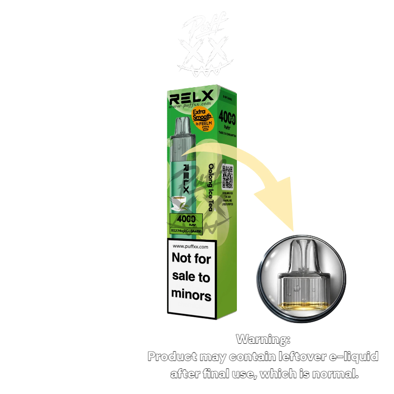 5 x Relx MagicGo 4000 Puffs $144.99