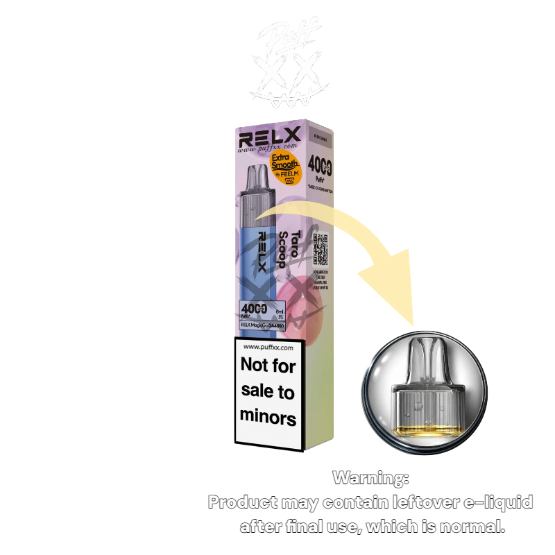 5 x Relx MagicGo 4000 Puffs $144.99