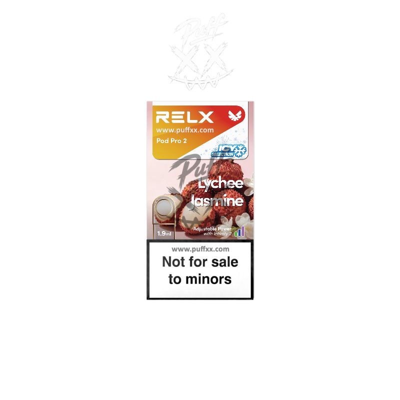RELX Pod Lychee Jasmine prefilled replacement pod
